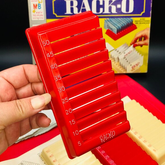 Vintage 1966 RACK-O Card Game - COMPLETE- Milton Bradley, Family Fun Activity - Picture 7 of 11